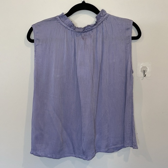 Velvet By Graham & Spencer Kiana Ruffle Neck Top
Periwinkle NWT - Picture 6 of 7